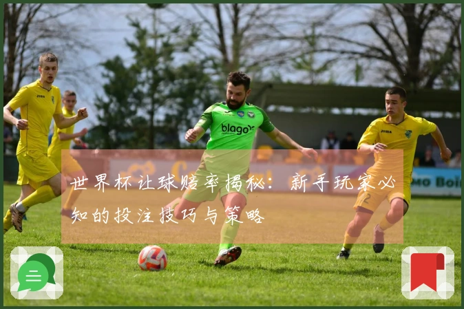 世界杯让球赔率揭秘：新手玩家必知的投注技巧与策略